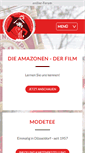 Mobile Screenshot of amazonenkorps-duesseldorf.de